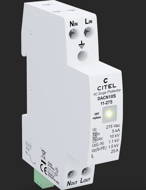 THE NEW CITEL DACN10 SERIES FOR AC NETWORKS